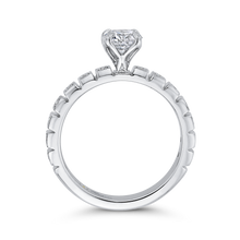 Load image into Gallery viewer, Engagement Ring with Round Cut Diamond Promezza PR0259EC-44W-.75
