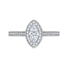 Load image into Gallery viewer, White Gold Marquise Diamond Engagement Ring Promezza PRQ0133ECH-44W-.50
