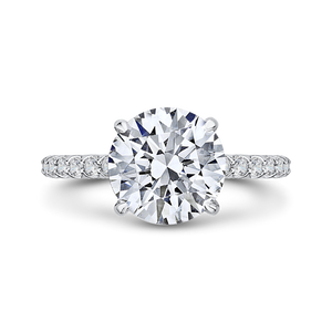 Semi-Mount Diamond Engagement Ring Carizza Boutique QR0045K-40W