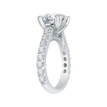 Load image into Gallery viewer, Semi-Mound Engagement Ring with Round Diamond Carizza Boutique QR0052K-40W-3.00
