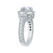 Load image into Gallery viewer, Semi-Mount Round Diamond Engagement Ring Carizza Boutique QR0053K-40W

