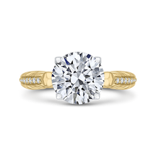 Load image into Gallery viewer, Round Diamond Engagement Ring Carizza Boutique QR0056EK-40WY-3.00
