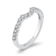 Load image into Gallery viewer, Round Diamond Wedding Band Carizza Boutique QR0064BK-40W
