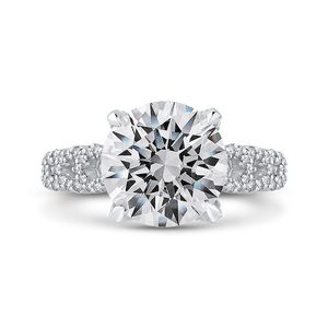 Semi-Mount Diamond Engagement Ring Carizza Boutique QR0064EK-40W