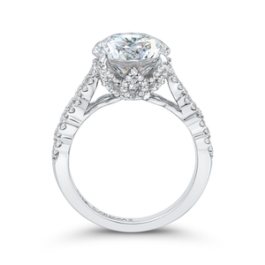 Semi-Mount Diamond Engagement Ring Carizza Boutique QR0064EK-40W