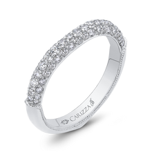 Load image into Gallery viewer, Diamond Wedding Band Carizza Boutique QR0072BHk-40W-3.00
