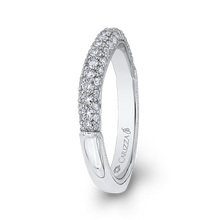 Load image into Gallery viewer, Diamond Wedding Band Carizza Boutique QR0072BHk-40W-3.00
