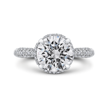 Load image into Gallery viewer, Semi-Mount Diamond Engagement Ring Carizza Boutique QR0072EHk-40WY-3.00
