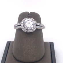 Load image into Gallery viewer, 18Kt Gold Semi Mount 0.51 Carat Weight  Diamond Ring
