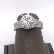 Load image into Gallery viewer, 18Kt Gold Semi Mount 1.04 Carat Weight  Diamond Ring
