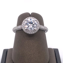 Load image into Gallery viewer, 18Kt Gold Semi Mount 1.00 Carat Weight  Diamond Ring
