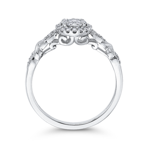 Diamond Halo Fashion Ring Luminous RF0959T-42W