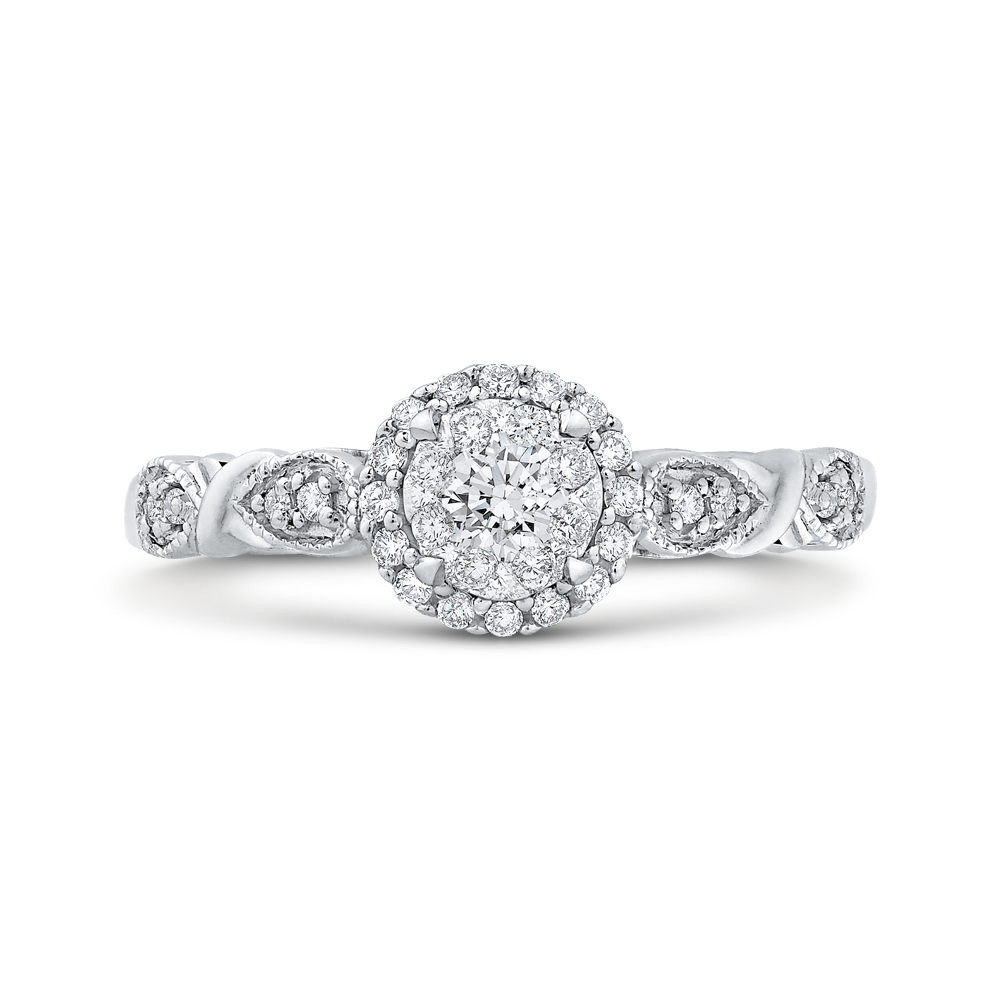 Diamond Halo Fashion Ring Luminous RF0959T-42W
