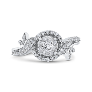 Round Diamond Halo Fashion Ring Luminous RF0999T-42W