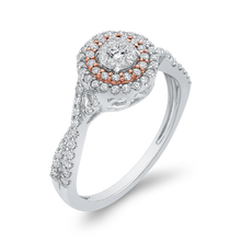 Load image into Gallery viewer, Diamond Double Halo Fashion Ring Luminous RF1011T-42WP
