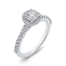 Load image into Gallery viewer, Diamond Halo Fashion Ring Luminous RF1012T-42W
