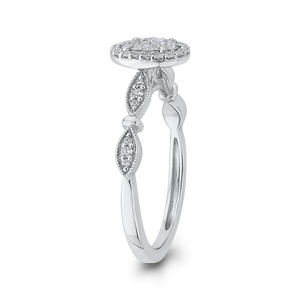 Oval Diamond Fashion Ring Luminous RF1067T-42W