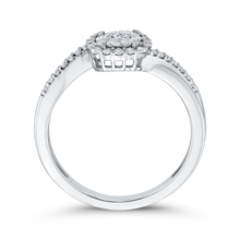Load image into Gallery viewer, White Gold Fashion Promise Ring Luminous RF1076T-42W
