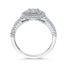 Load image into Gallery viewer, White Diamond Cluster Fashion Ring Luminous RF1078T-42W
