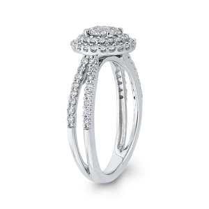 Split Shank Diamond Fashion Ring Luminous RF1079T-42W