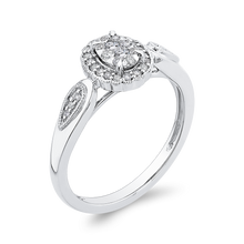 Load image into Gallery viewer, Round Diamond Cluster Fashion Ring Luminous RF1100T-42W
