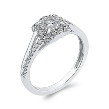 Load image into Gallery viewer, 10K White Gold Fashion Ring Luminous RF1101T-42W
