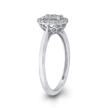 Load image into Gallery viewer, 1/3 ct White Diamond Cluster Fashion Ring Luminous RF1109T-42W
