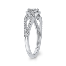 Load image into Gallery viewer, Split Shank Round Diamond Fashion Ring Luminous RF1122T-42W
