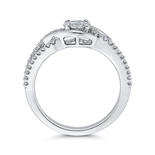 Load image into Gallery viewer, Split Shank Round Diamond Fashion Ring Luminous RF1122T-42W
