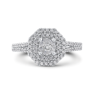 5/8 ct Diamond Double Halo Fashion Ring Luminous RF1126T-42W