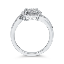 Load image into Gallery viewer, Round 5/8 ct Diamond Halo Fashion Ring Luminous RF1133T-42W
