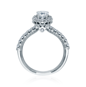 Oval Halo Design Diamond Engagement Ring V-957-OV1.8