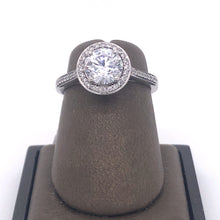 Load image into Gallery viewer, 14Kt Gold Semi Mount 0.30 Carat Weight Diamond Ring

