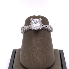 Load image into Gallery viewer, 14Kt Gold Semi Mount 0.71 Carat Weight Diamond Ring
