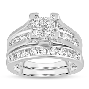 14K 1.50CT Diamond Big Bridal Ring